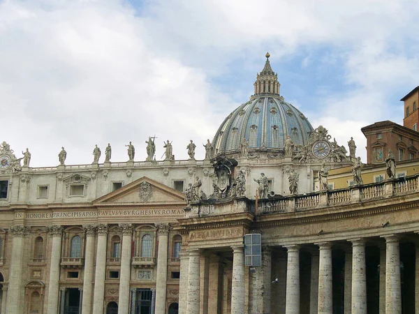 Papal Basilica Peter Vatican Simply Peter Basilica Italian Renaissance Church — Stock Photo, Image