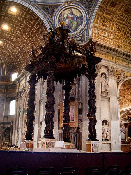 Papal Basilica Peter Vatican Simply Peter Basilica Italian Renaissance Church — Stock Photo, Image