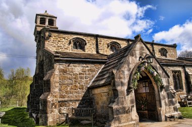 grassington north Yorkshire yakınındaki linton, kilise İngiltere'de olağanüstü doğal güzellikleri bir yerleşim yeridir