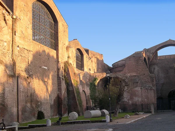 Baths Diocletian Were Public Baths Ancient Rome What Now Italy — Stock Photo, Image