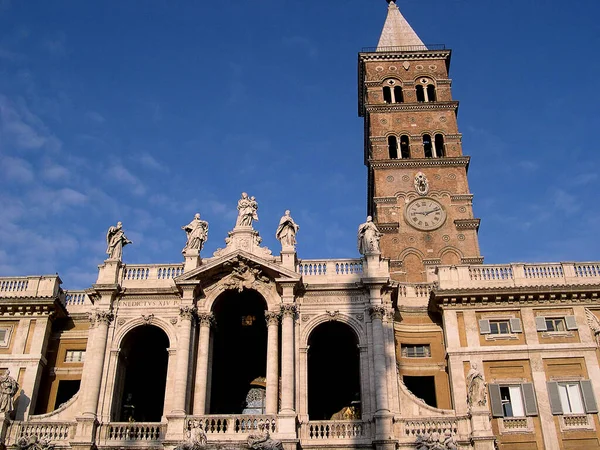 Construida Sobre Templo Pagano Dedicado Diosa Cibeles Basílica Santa María —  Fotos de Stock