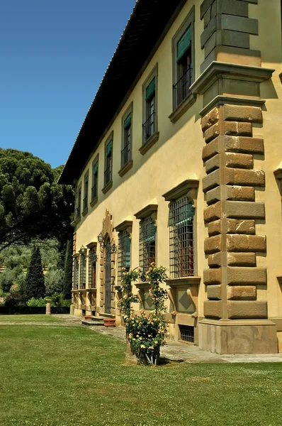 Jardín italiano en Settignano en Toscana Italia —  Fotos de Stock