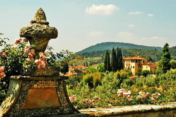 Toskana İtalya settignano, İtalyan Bahçe — Stok fotoğraf