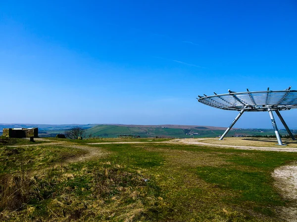 Die Halo Public Art Installation Von John Kennedy Auf Den — Stockfoto