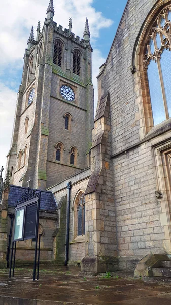 Leonard Parish Church Dates 1866 1869 Occupies Site Earlier Churches — Stock Photo, Image