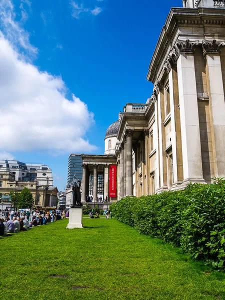 National Portrait Gallery Trafalgar Square Una Galería Arte Londres Que — Foto de Stock