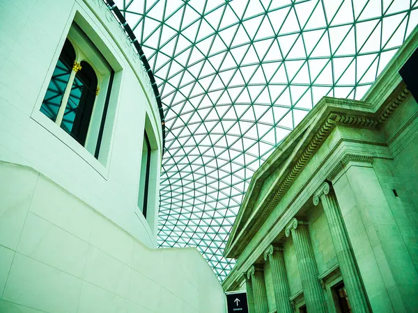 Hall Entrée British Museum Musée Histoire Humaine Culture Londres Ses — Photo