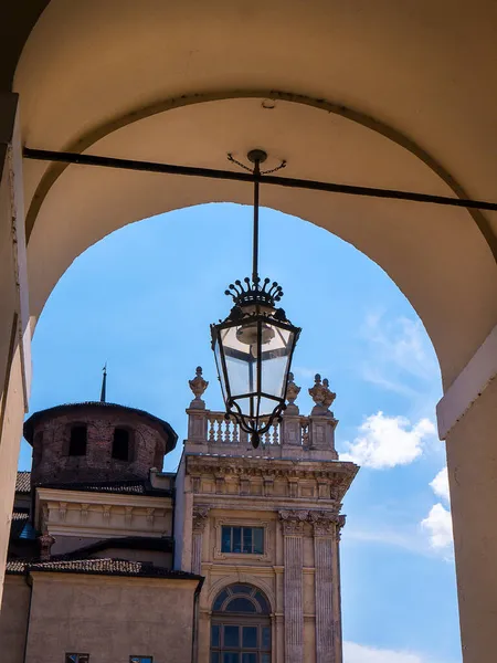 Palazzo Madama Abriga Museu Arte Antiga Cidade Turim Apesar Seu — Fotografia de Stock
