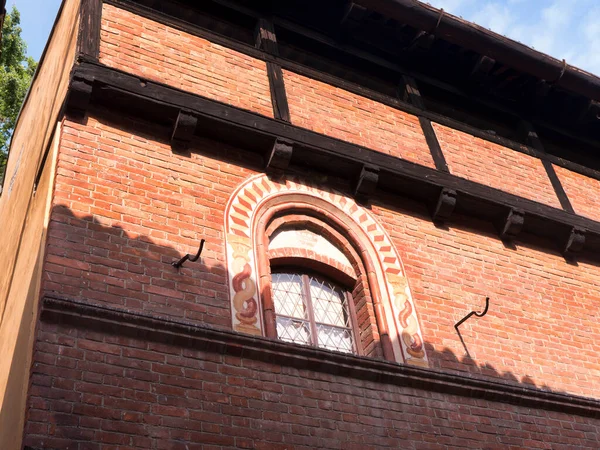 Borgo Medievale Castelo Onde Elementos Edifícios Toda Itália Foram Montados — Fotografia de Stock