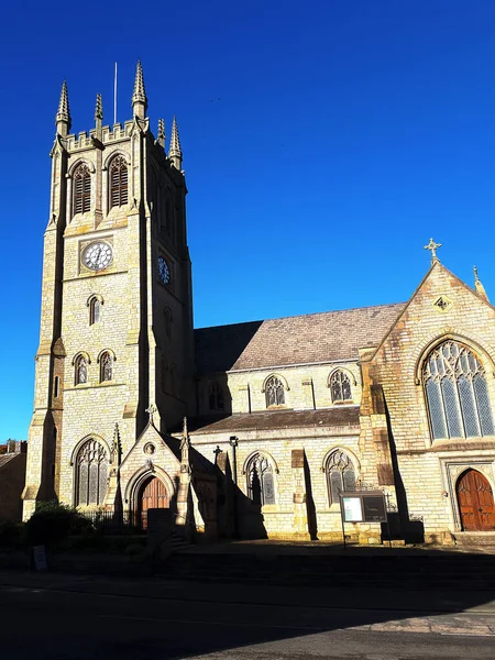 Padiham Lancashire Daki Aziz Leonard Kilisesi 1866 Dan 1869 Kadar — Stok fotoğraf