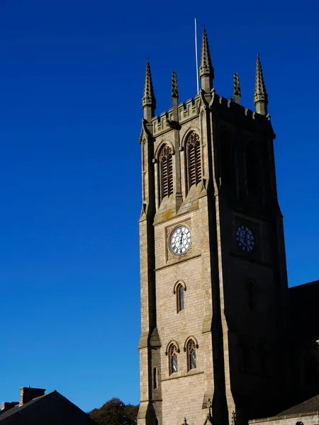 Leonard Parish Church Padiham Lancashire Dates 1866 1869 Occupies Site — Stock Photo, Image