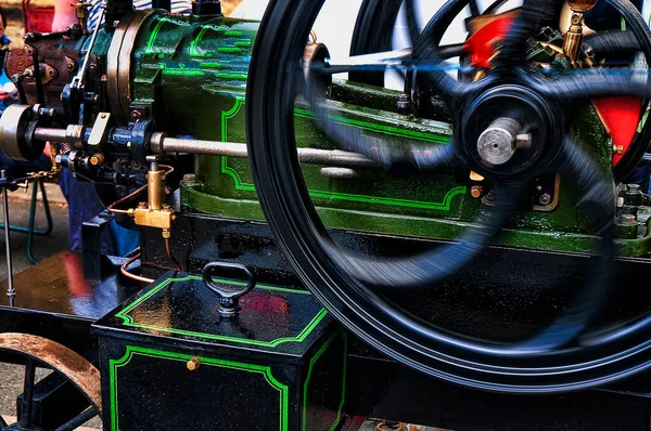 Les Machines Vapeur Qui Ont Entraîné Les Métiers Tisser Lancashire — Photo