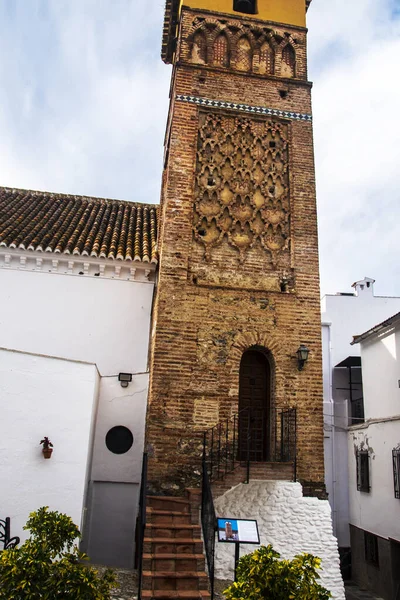 Tthe Torre Alminar Minaret Tower Iglesia Nuestra Seora Encarnacin 16Th — Φωτογραφία Αρχείου