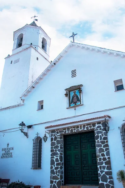 Sedella Pretty Rural Town Situated Inland Malaga City Coastal Resort — Stock Photo, Image