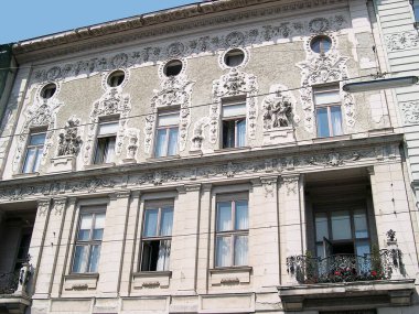 Viyana Avusturya 'nın şehir merkezindeki güzel mimari