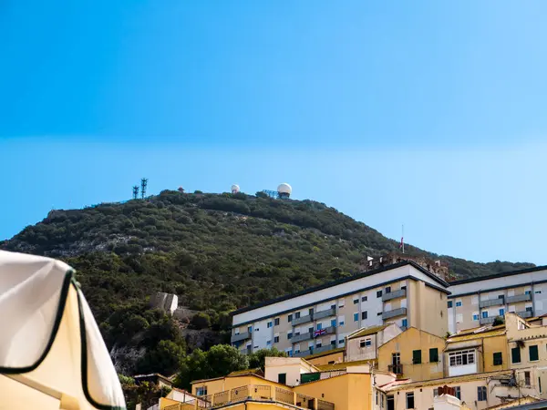 Гибралтар Британская Заморская Территория Расположенная Недалеко Самой Южной Оконечности Пиренейского — стоковое фото