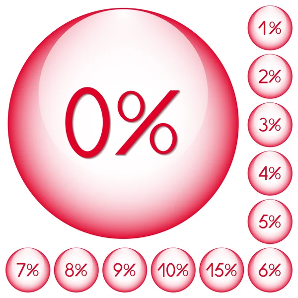 带有 %为您设计的图标集 — 图库矢量图片