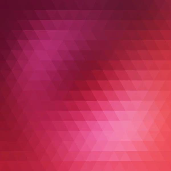 Fundo multicolorido geométrico abstrato composto por elementos triangulares brilhantes — Vetor de Stock