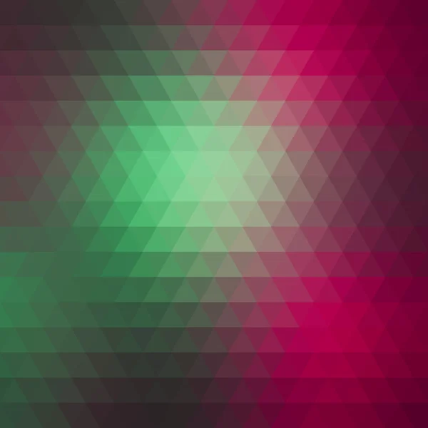 Abstrakte geometrische mehrfarbige Hintergrund bestehend aus hellen dreieckigen Elementen — Stockvektor