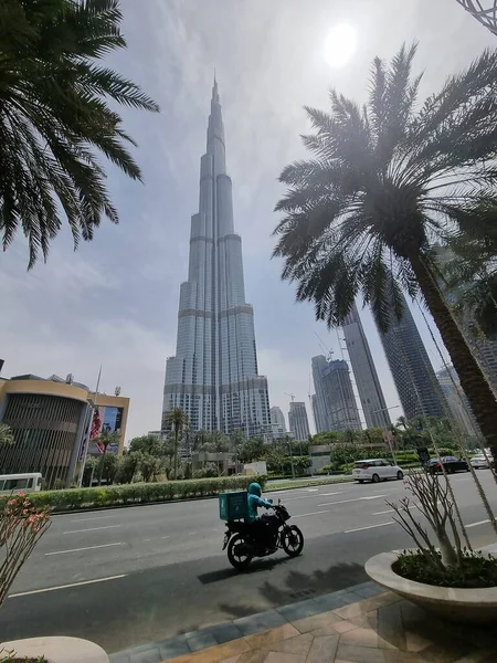 Dubai Emiratos Árabes Unidos Abril 2021 Cerca Del Centro Ciudad — Foto de Stock