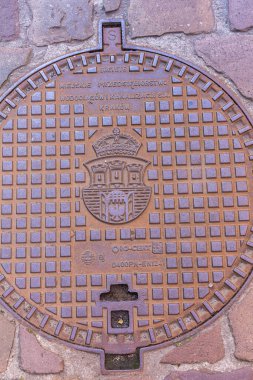 Krakow, Polonya - 09 Temmuz 2022: Eski şehrin sokakları