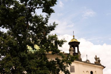 Krakow, Poland - July 07, 2022: Main Square, urban space located at the center of the city