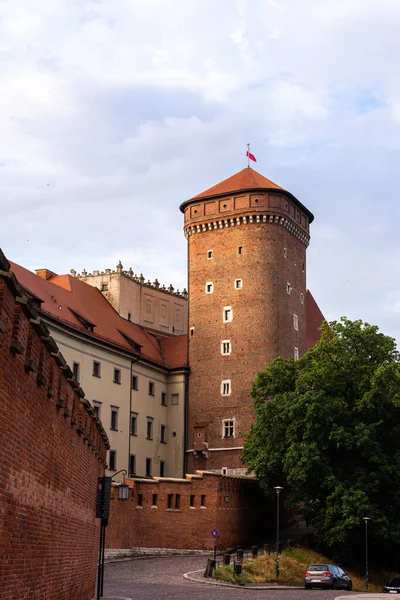 Krakow Poland July 2022 Wawel Castle Castle Residency Located Central — Stock Photo, Image