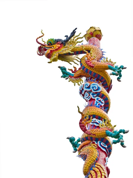 Kínai sárkány szobor — Stock Fotó