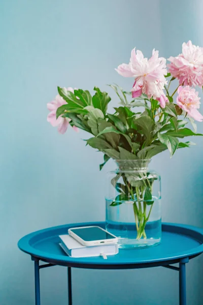 Hermosa Flor Peonía Primavera — Foto de Stock