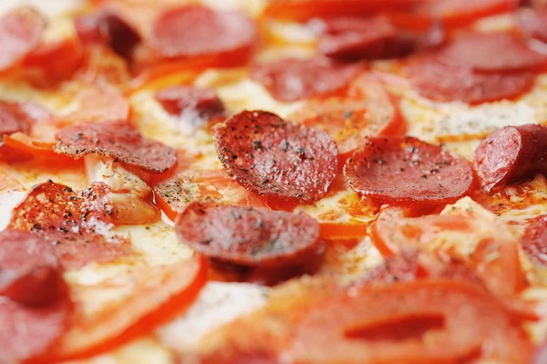 意大利披萨 免版税图库照片