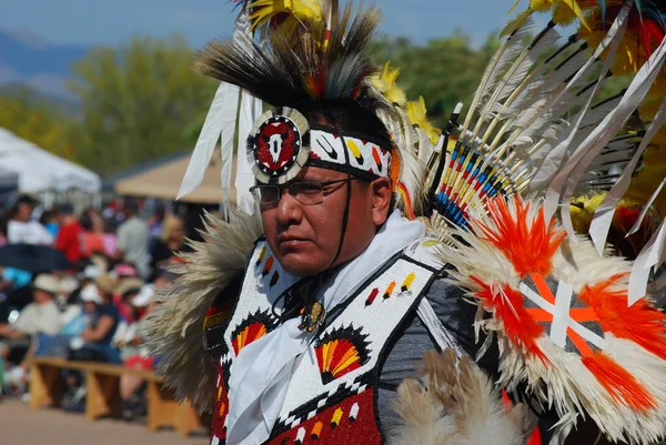 Indianische Ureinwohner indischen pow wow — Stockfoto