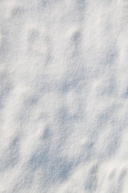 Kar dokusu yakın plan