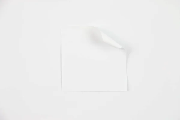 Closeup White Note Paper — Stock Photo, Image