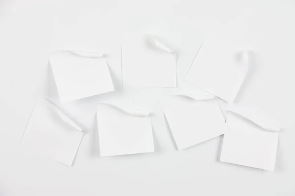 Closeup White Note Paper — Stock Photo, Image