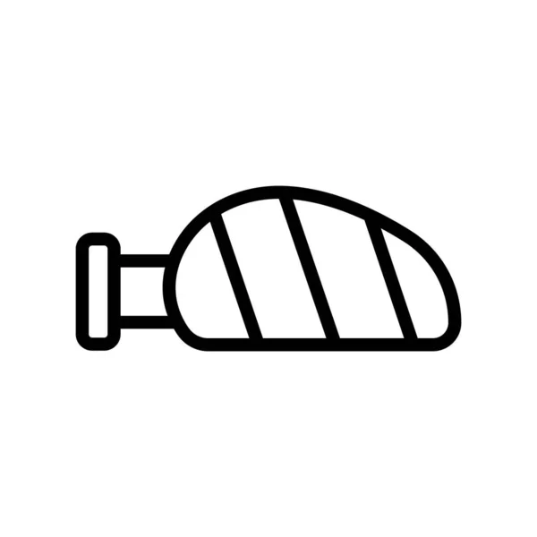 Autospiegelsymbol Zeilensymbolstil Passend Für Autoteil Symbol Einfaches Design Editierbar Designschablonen — Stockvektor