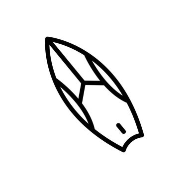 Sörf tahtası ikon vektörü. Spor, hobiler, boş zaman, yaz. çizgi simgesi tarzı. Basit dizayn edilebilir. Basit illüstrasyon tasarla