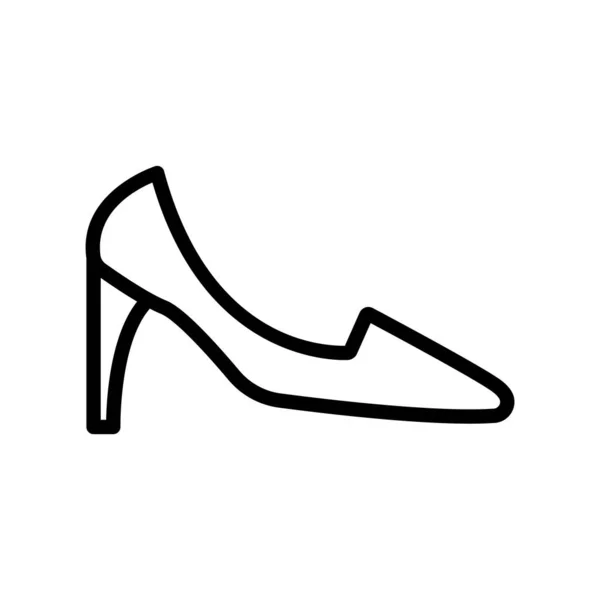 Women Shoes Icon Suitable Accessories Icon Line Icon Style Simple — Stock Vector