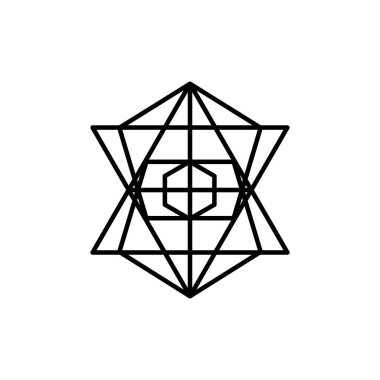 Kare Düzen Soyut Geometrik Tasarım Elementleri. Çizgi tarzı tasarım. Basit tasarım düzenlenebilir