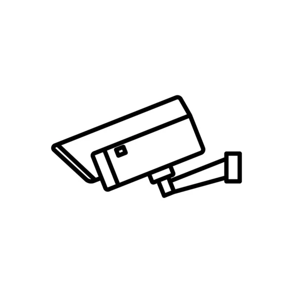 Cctv Icon Icon Related Electronic Technology Line Icon Style Simple — Image vectorielle