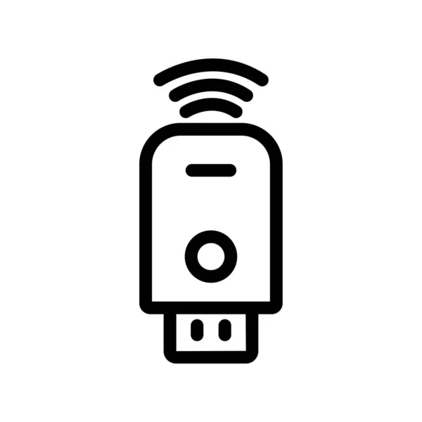 Usb Icon Icon Related Technology Smart Device Usb Signal Line — Vetor de Stock