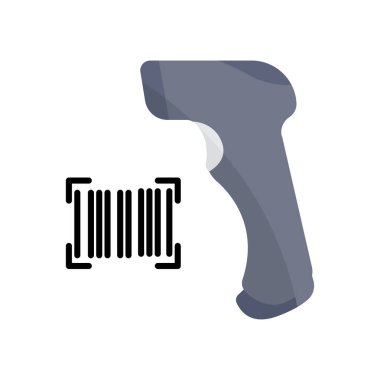 Scanner icon. Icon related to electronic, technology. Flat icon style. Simple design editable