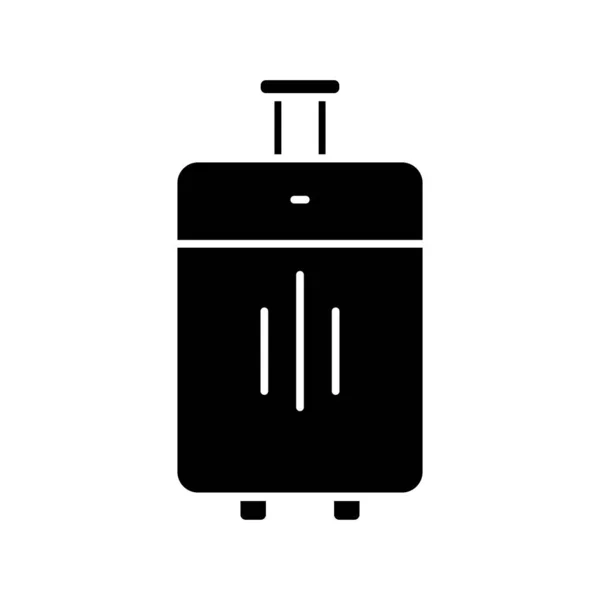 Ilustración Icono Glifo Bolsa Viaje Icono Relacionado Con Las Vacaciones — Vector de stock