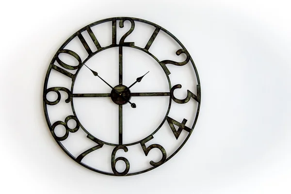 Elegance vintage wall clock — Stock Photo, Image