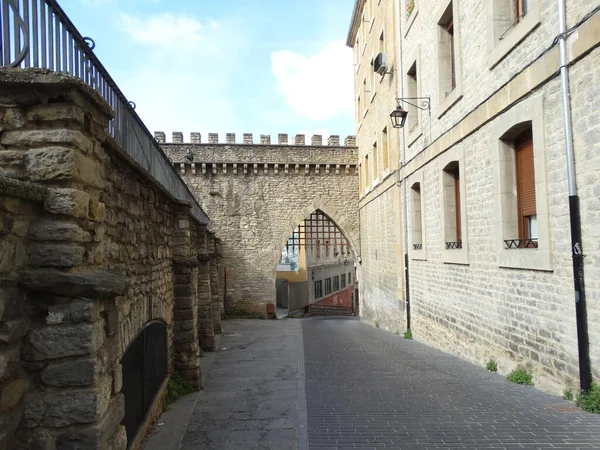 Edificios Históricos Vitoria Gasteiz Norte España — Foto de Stock