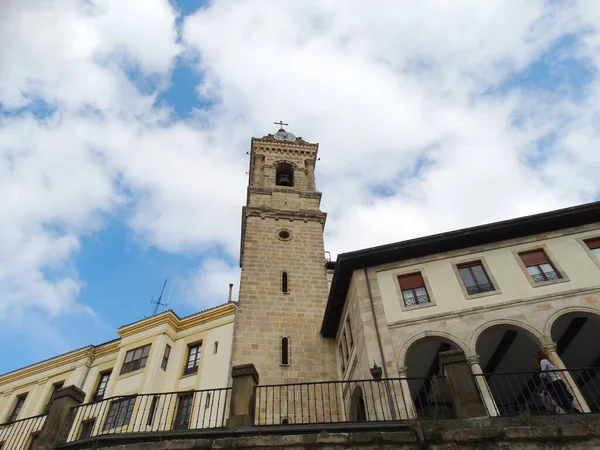 Architektura Starego Miasta Vitoria Gasteiz Hiszpanii — Zdjęcie stockowe