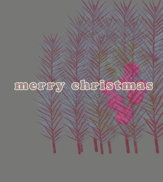 Χριστουγεννιάτικη Κάρτα Μήνυμα Εορτασμού Για Online Δημοσιεύει — Φωτογραφία Αρχείου