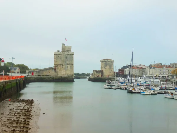 Rochelle Vista Sul Porto All Alba — Foto Stock