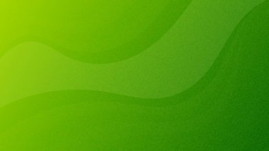 Dalga dizaynlı yeşil arkaplan. Vektör çizimi. 10 saniye.