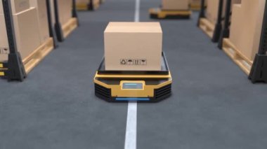 Depolarda otonom robot taşımacılığı, Depo otomasyon konsepti 