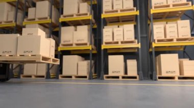 Depodaki forklift ürünleri